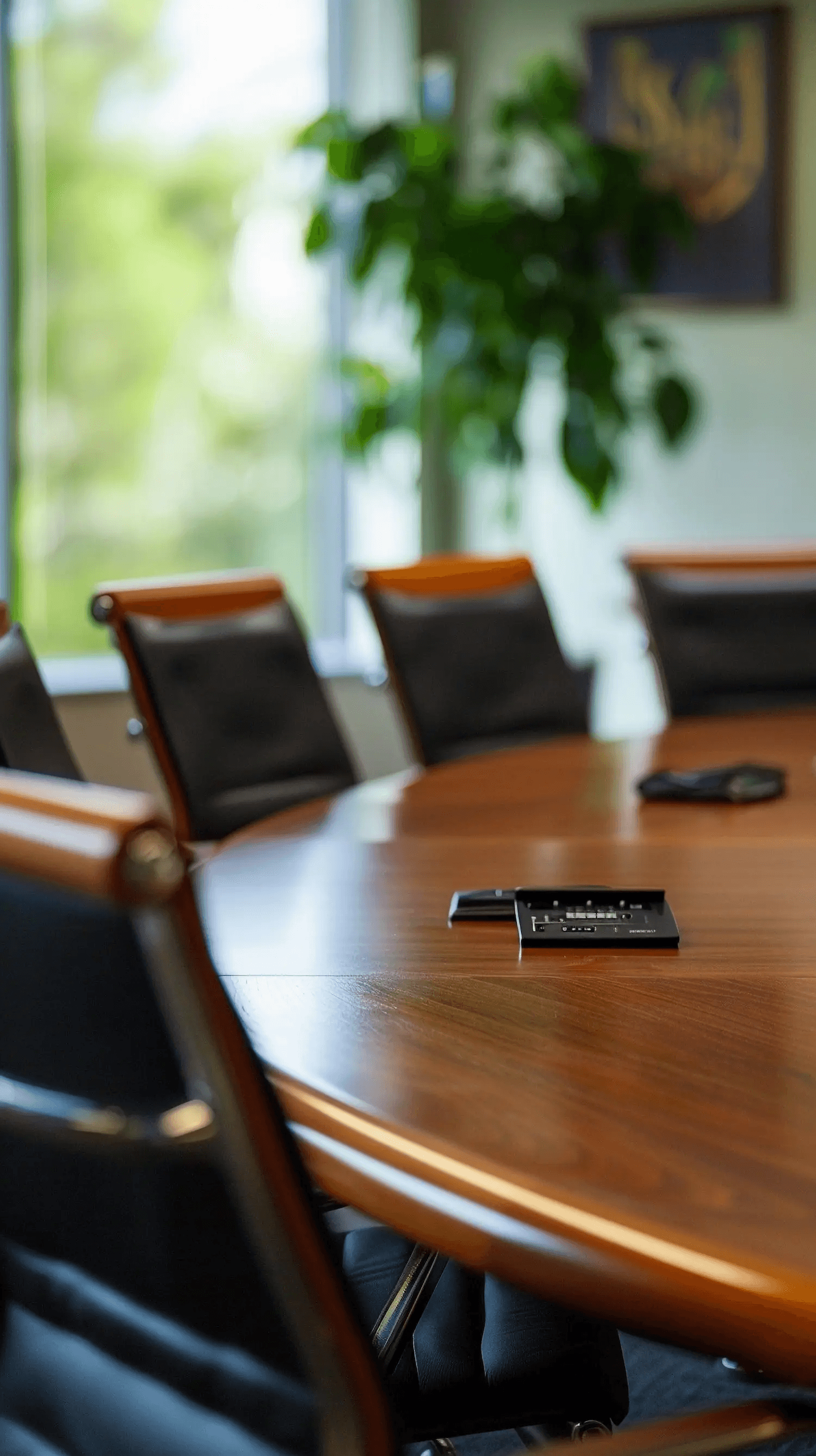 Sala de reunião corporativa